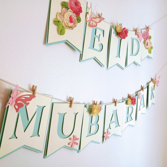 Eid decor bundle, eid banner, eid lanterns, eid decorations, eid confetti,