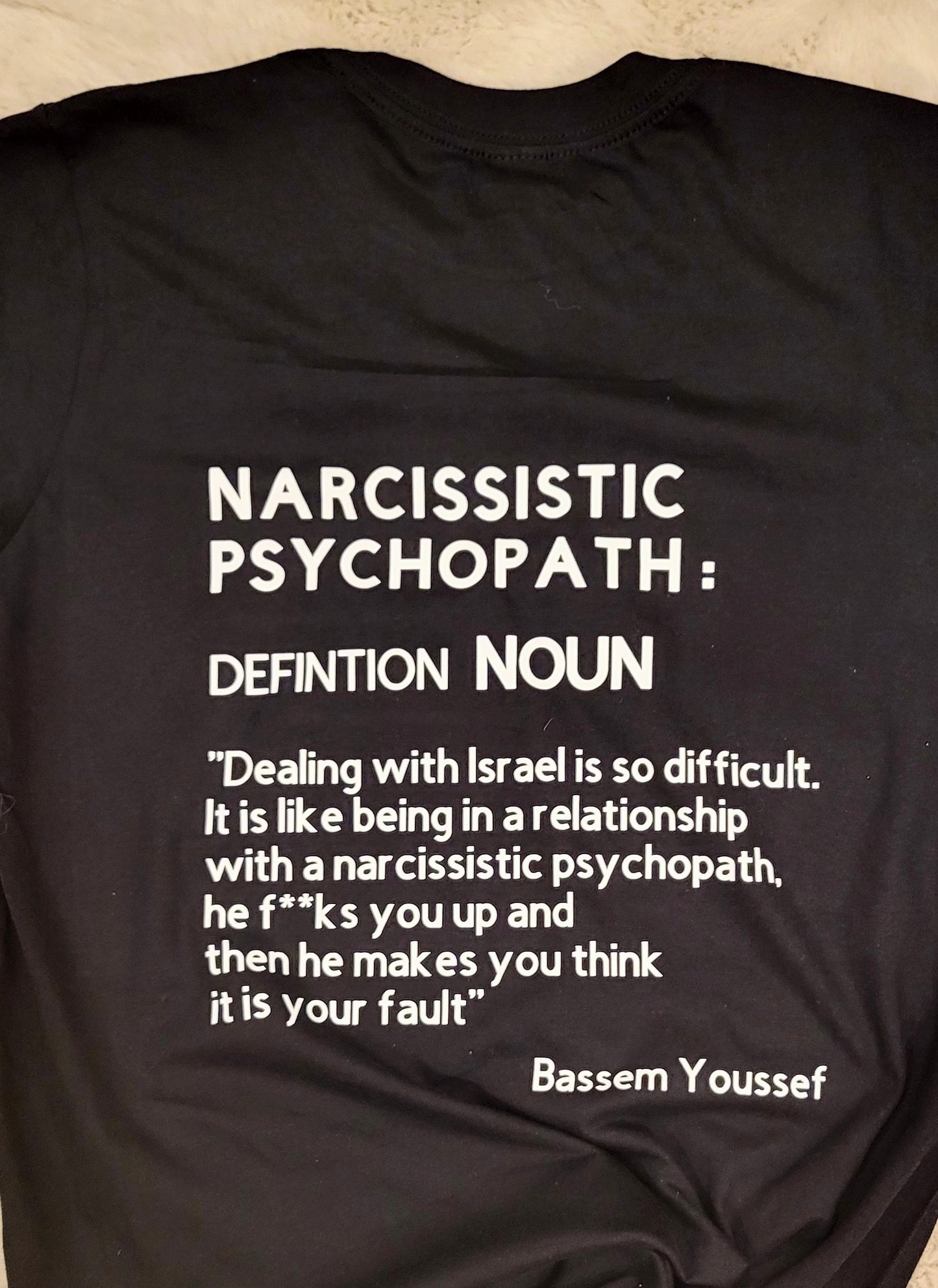 Soul of My Soul Palestine / Narcissistic Psychopath