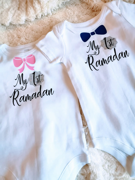 My first ramadan onesie, my first ramadan baby bodysuit, my first ramadan baby clothes