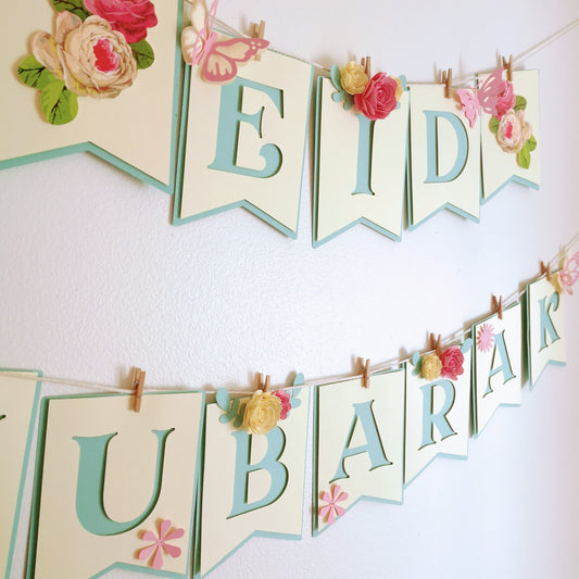 Eid decor bundle, eid banner, eid lanterns, eid decorations, eid confetti,